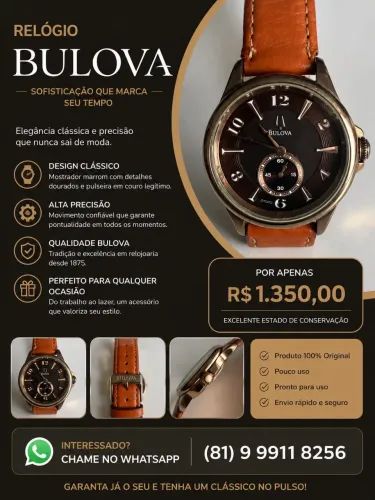 Relógio Bulova