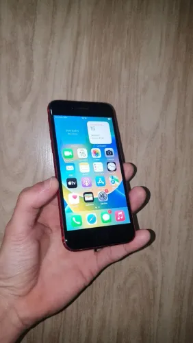 Iphone 8 256gb product red seminovo