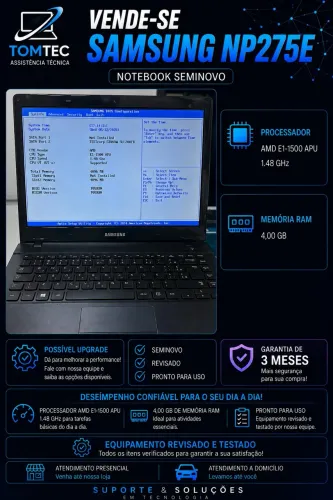 Notebook?s semi novos com garantia!!!