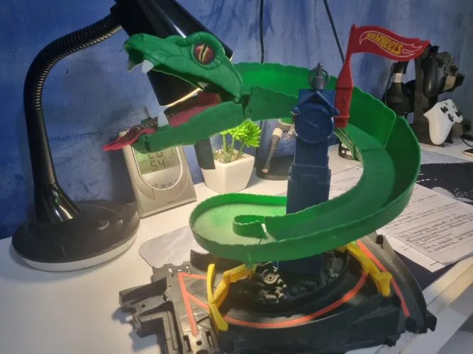 Pista da Cobra Hot Wheels