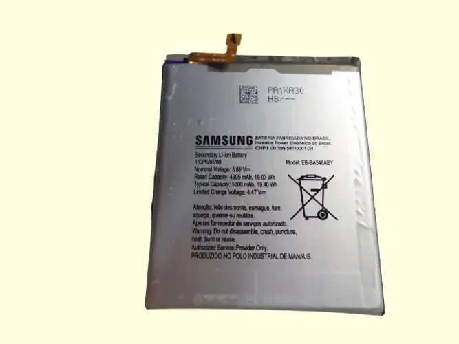 bateria original mod eb-ba546aby samsung a55 5g a556