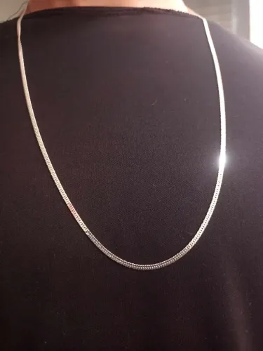 Pratas 925 Cordão 2mm Elo duplo 70cm novas