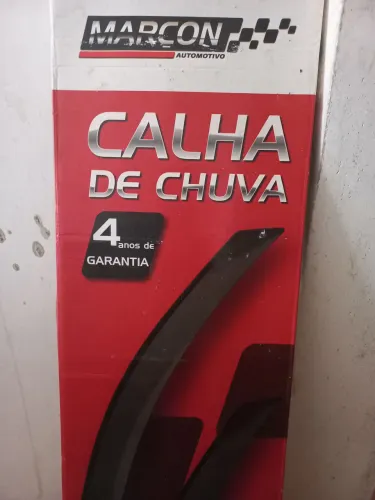 Calha de chuva gol voragem 2009,somente 2pecas 