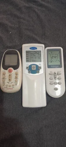 Controle remoto ar condicionado