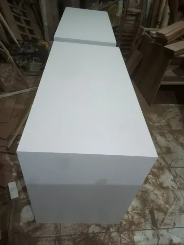Mesa de estudo ou aparador em mdf feita aqui na marcenaria, 1.10cm/53cm profun/74cm altura