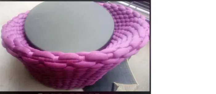 Chaise em Tricô Náutico