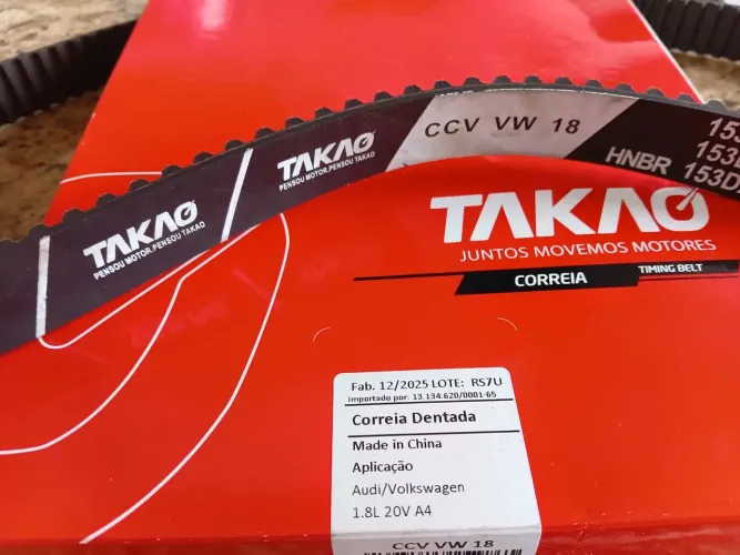 Correia dentada 1.8 20v aud a3 golf aud a4 