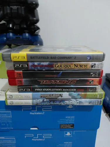 Lote 7 jogos de ps3/xbox 360