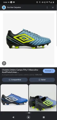 Vendo chuteira campo campo