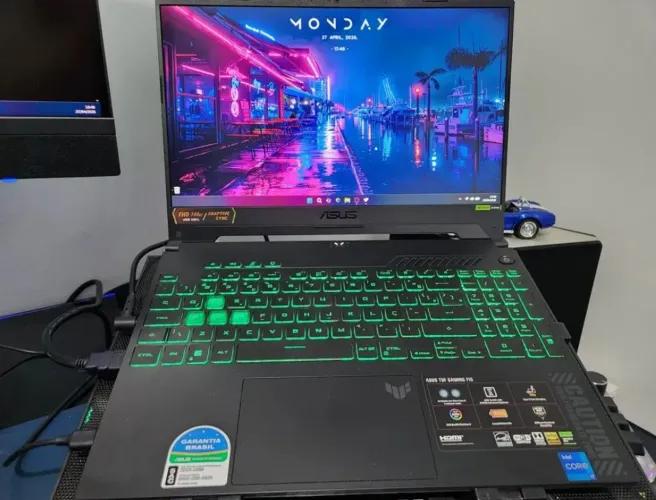 Notebook Gamer Asus TUF F15 RTX4050 Core I7 8gb 512ssd W11