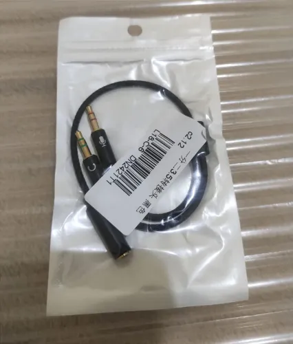 Adaptador Para Fone e Microfone Original 