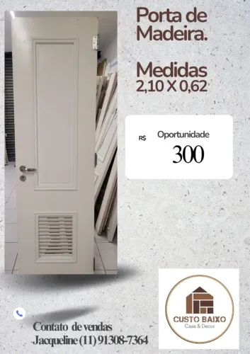 Porta de madeira