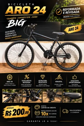 Bicicleta aro 24