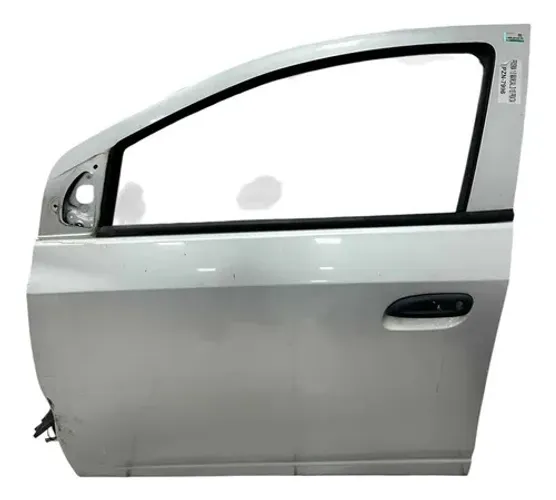 Porta Dianteira Esquerda Chevrolet Prisma 2018 Avariada Dianteira Esquerdo Prata