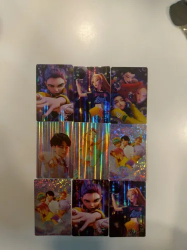 photocards Guerreiras do k-pop