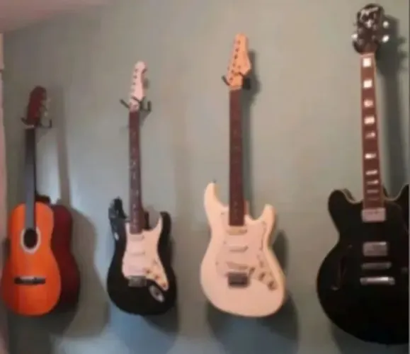 Suporte violão, ukulele, guitarra, cavaquinho, contrabaixo simples