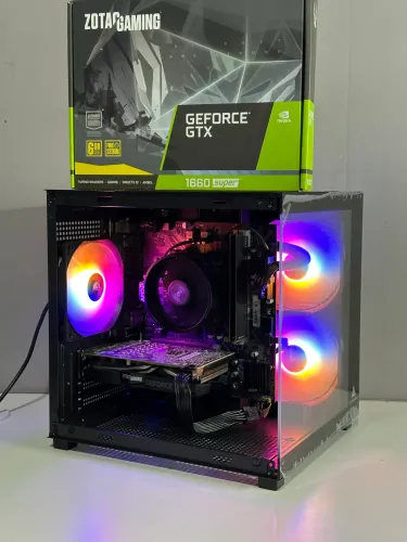 Pc Gamer GTX 1660 Super Ryzen 5 5500 SSD 480GB