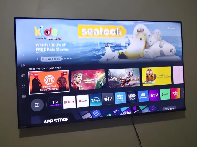 Smart TV 50" Toshiba DLED 4K Dolby Audio