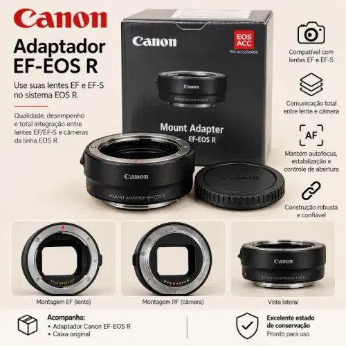 Adaptador Canon EF-EOS R Original