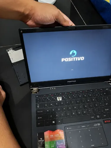 Notebook Positivo Motion Plus Q464B Funcionando perfeitamente (Para Reparo ou Peças)