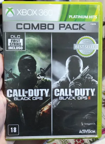 Call of Duty Black ops 1 e 2 original