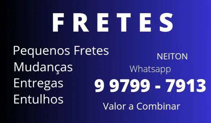 Entregas, Pequenas Mudanças 