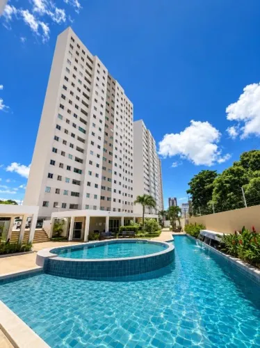 Apartamento mobiliado e reformado de 57m², 2 quartos sendo 1 suíte, lazer completo e excel