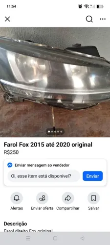 Par farol Fox 2019