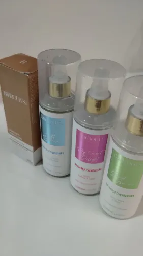 Kit Body Splash Barbour's e esfoliante para o rosto
