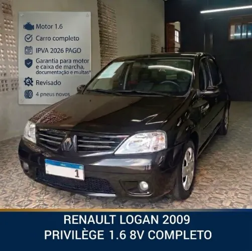 Renault Logan Privilège Hi-flex 1.6 8V 4P 2009