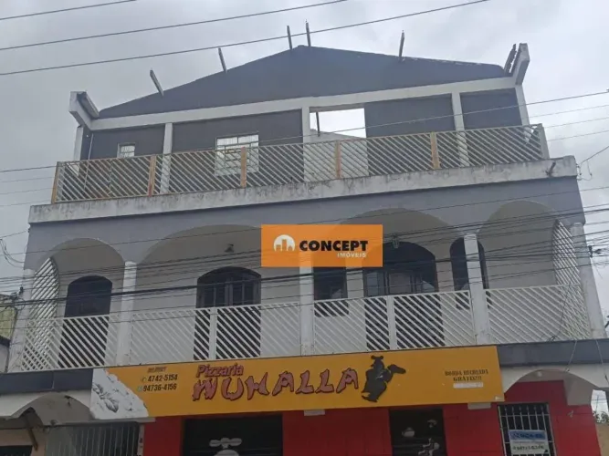 Sobrado com 2 dormitórios para alugar, 69 m² por R$ 1.919,29/mês - Vila Amorim - Suzano/SP
