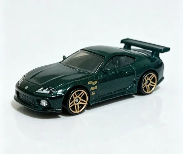 Miniatura Hot Wheels Toyota Supra escala 1:64 colecionável