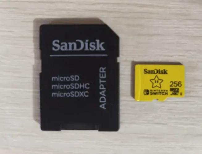 Micro SD 256 gb - Nintendo Switch
