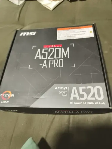 PLACA MÃE AM4 A520M-A PRO