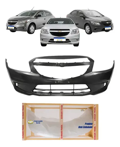 Parachoque Dianteiro Onix Prisma 2013 A 2019 Joy Ls Preto