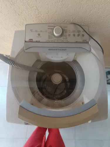 Máquina Brastemp com defeito