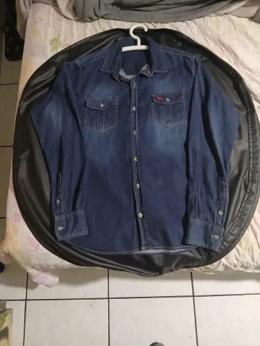 Camisa Jeans Revanche Original Slim - Ótimo Estado