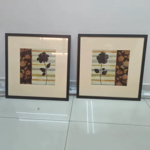 Quadros decorativos com vidro