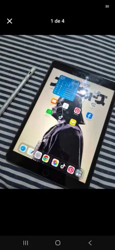 Ipad 8° geração 128gb cinza