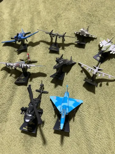 Coleção de aeronaves de metal maisto