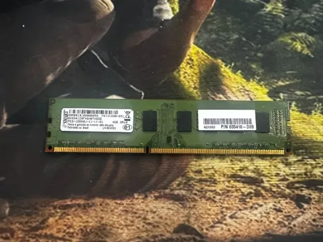 Memória RAM DDR3 PC3 12800U 4GB Smart