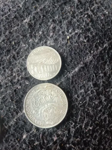 Moeda de prata antiga