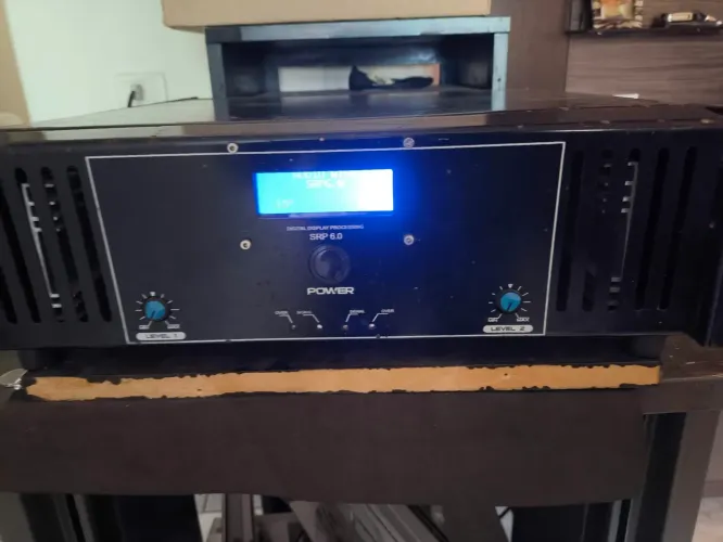 Amplificador Potência SRP 6.0 6000 wats RMS