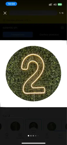 Painel led número 2