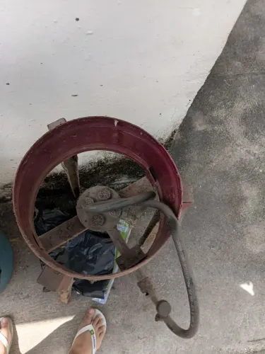 Fogão e tacho