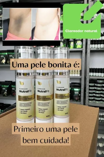 CLAREADOR DE MANCHAS NA PELE