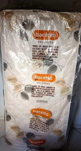 Cama Box Solteiro Baceto Nova - Zero Uso, na Embalagem