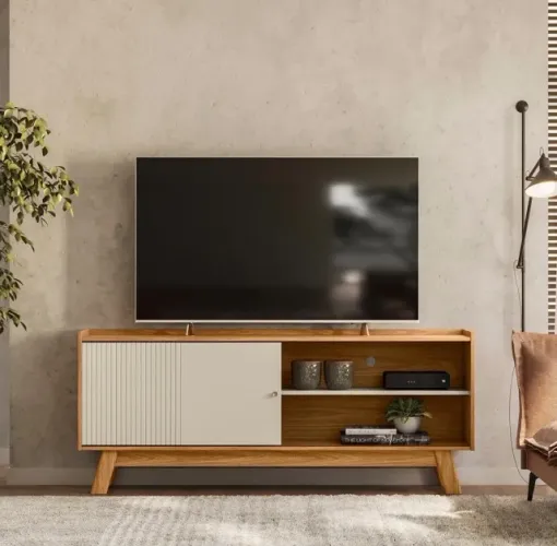 Rack Ferrara 160 Nature e Off White