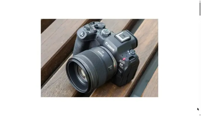 Canon EOS R6 Mark III Mirrorless + Lente RF 24-105mm Nova