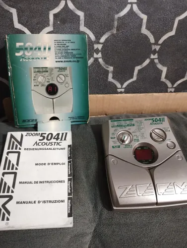 Pedaleira Zoom 504 II acoustic